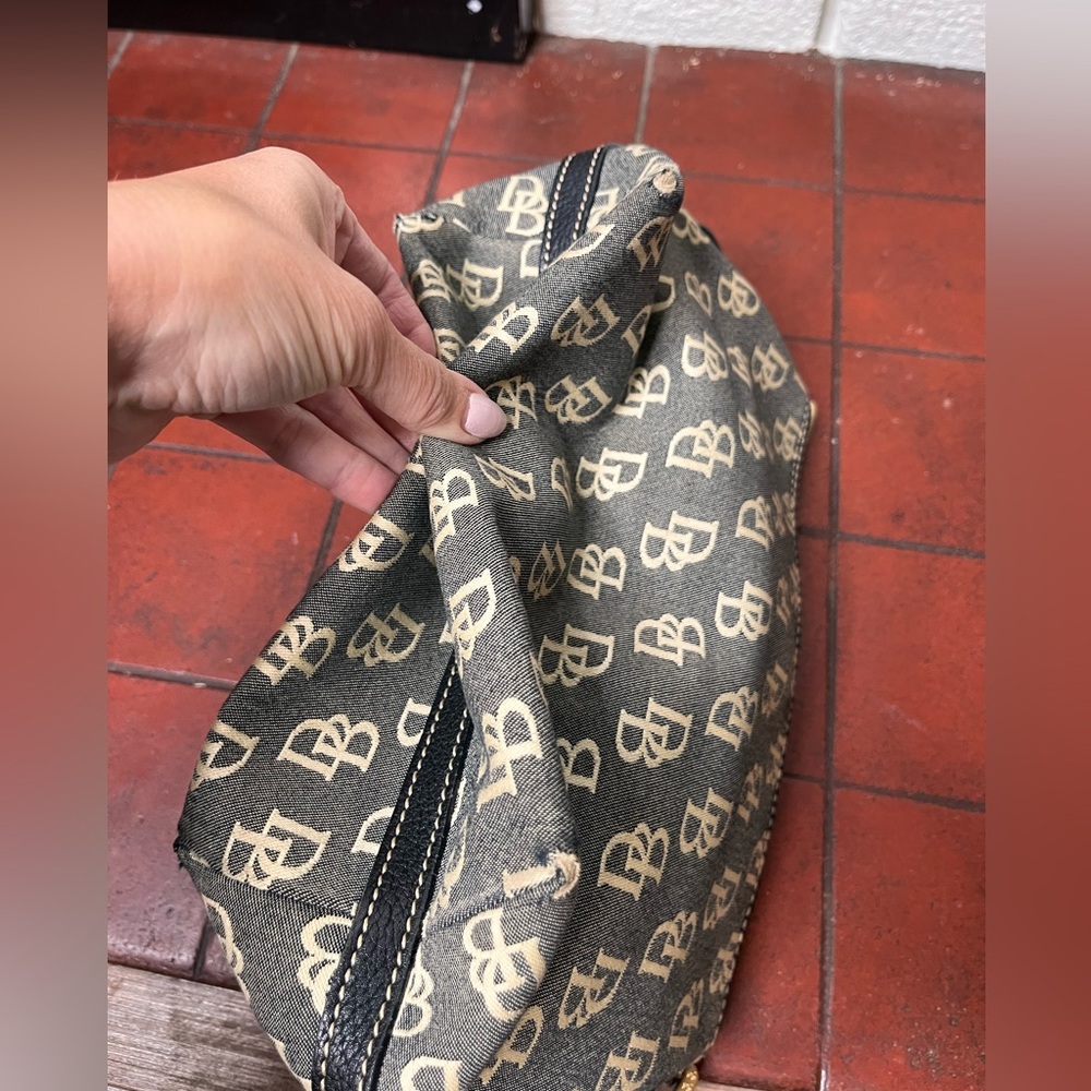 Dooney & Bourke Anniversary Signature Logo Bag Shoulder Purse y2k - Picture 2 of 13